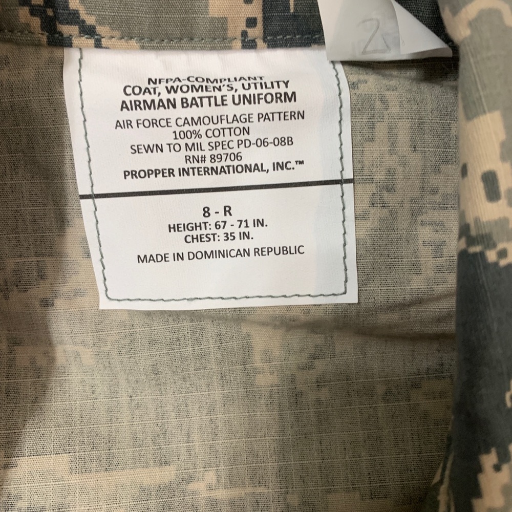 Air Force camouflage jacket Rolling Stones. - Picture 4 of 15